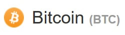 Koers bitcoin