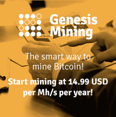Genesis Mining discount voucher