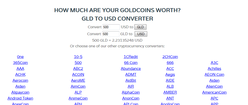 altcoin to usd converter