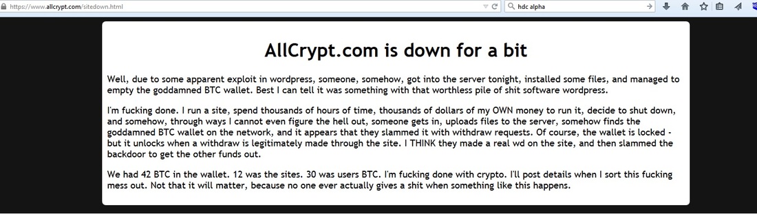 AllCrypts.com hacked
